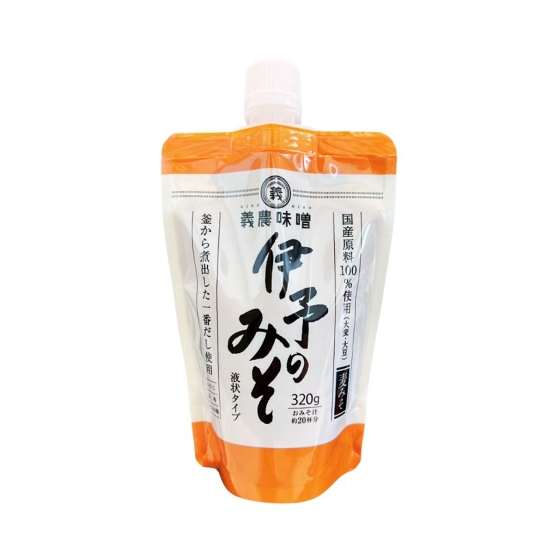 ギノー 伊予のみそＳＰ麦みそ液状 320g(×5)|mvm-4971989511183-003-5 商品サムネイル