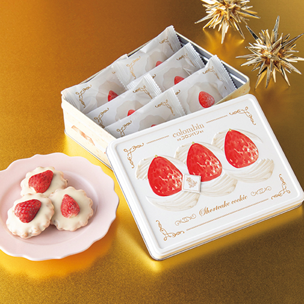 コロンバン ショートケーキクッキー2缶セット 【001124】 商品サムネイル