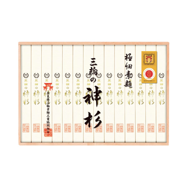【夏ギフト】奈良県三輪素麺工業協同組合  三輪手延べ素麺（神杉） 【107048】 商品サムネイル