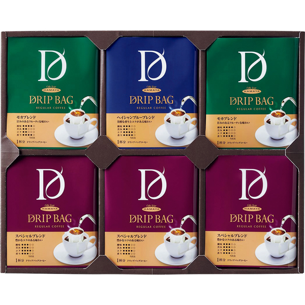 ☆ハマヤ ドリップバッグコーヒーギフト 【080097】 商品画像(1)