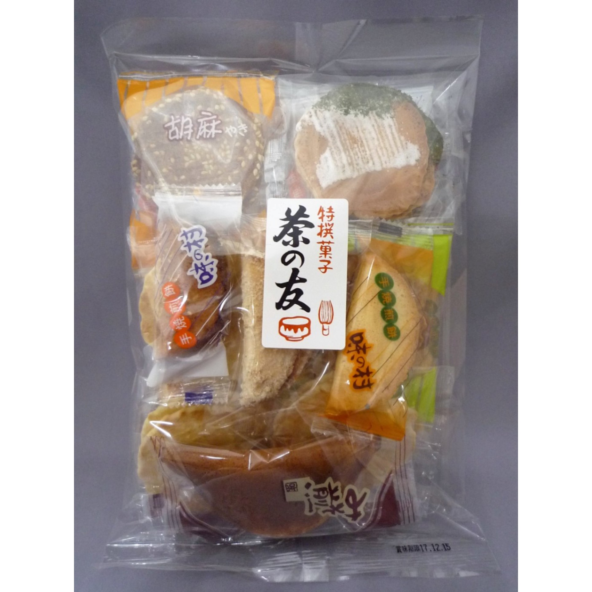 平岡製菓 茶の友 23枚 (×15)|mvm-001-4976719198634-15 商品サムネイル