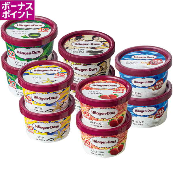 [200WAON BP]ハーゲンダッツ バラエティセット【冬】【072016】 商品サムネイル