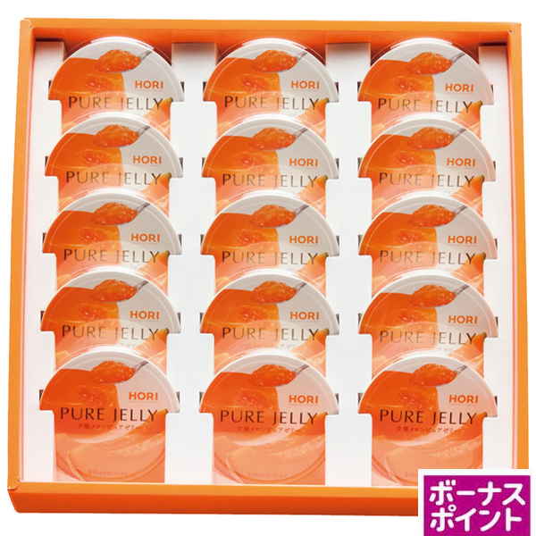 [150ボーナスポイント]ホリ　夕張メロンピュアゼリー【067050】【夏ギフト】 商品サムネイル