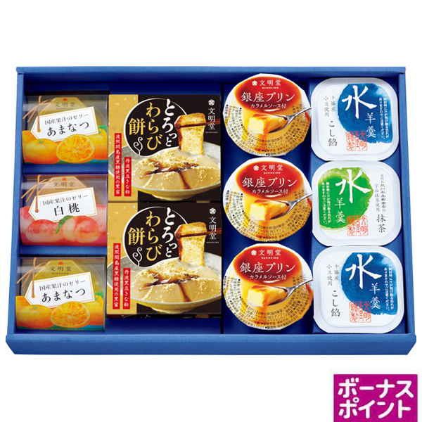 [300ボーナスポイント]銀座文明堂　涼菓あわせ11個入【069076】【夏ギフト】 商品サムネイル