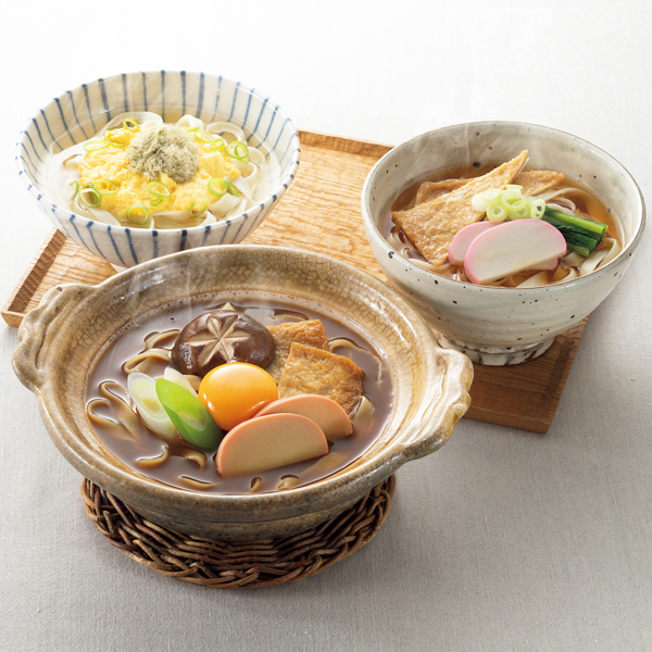 ☆【早得】宮きしめん 宮きしめん三種詰合せ 【080024】 商品サムネイル