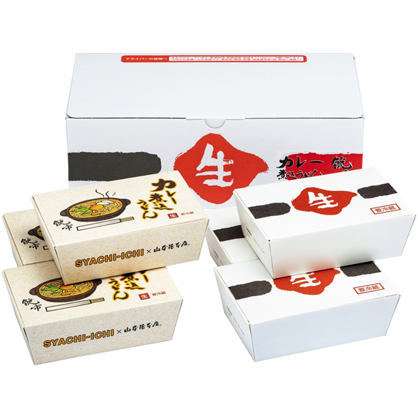 山本屋本店 煮込うどんセット（味噌3人前・カレー3人前）（生）フレッシュギフト【冬】【086019】 商品サムネイル