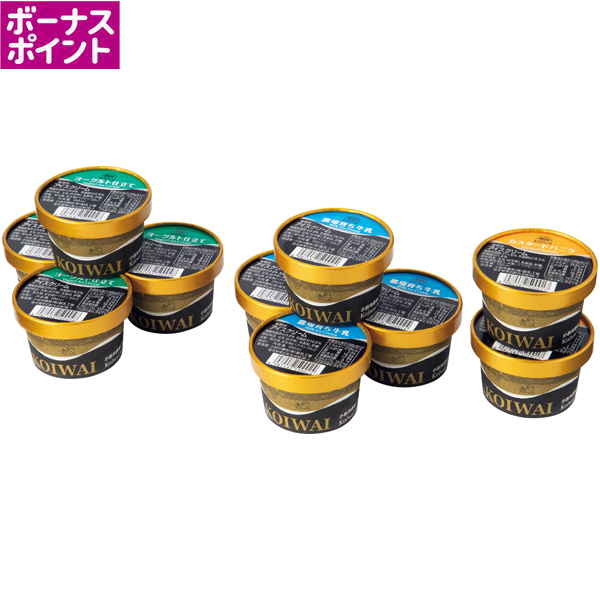 [100WAON BP]小岩井農場 自家製アイスクリーム10個セット【冬】【073051】 商品サムネイル