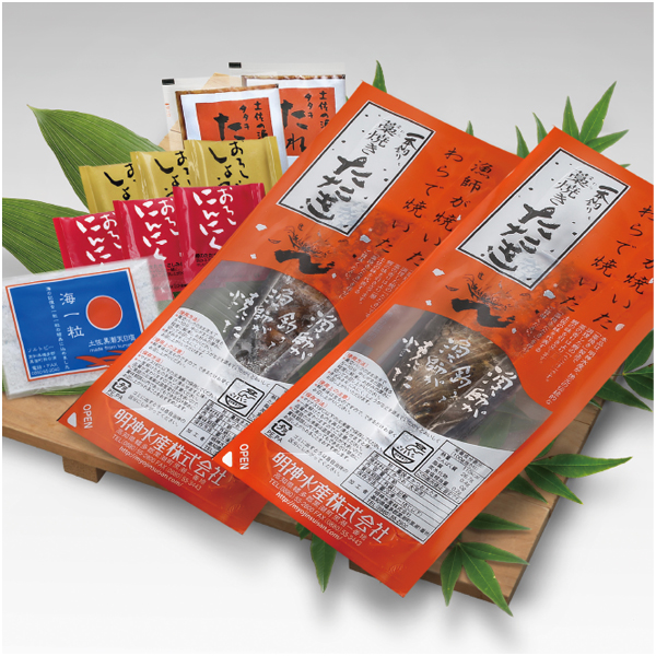 【母の日】明神水産 藁焼き鰹2袋セット（塩・たれ食べくらべセット）【484336】 商品サムネイル