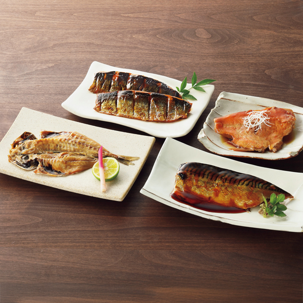☆【早得】小田原山安 骨までパクっと！食べられるお魚詰合せ 【086019】 商品サムネイル