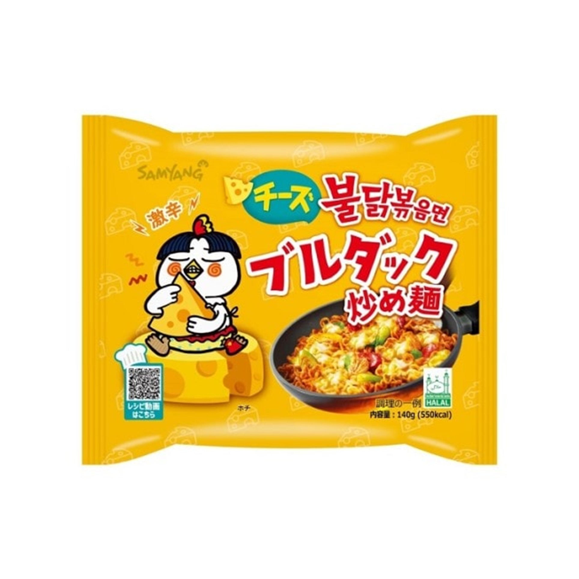 チーズ ブルダック炒め麺 140g(×10)|mvm-8801073114418-005-10 商品サムネイル