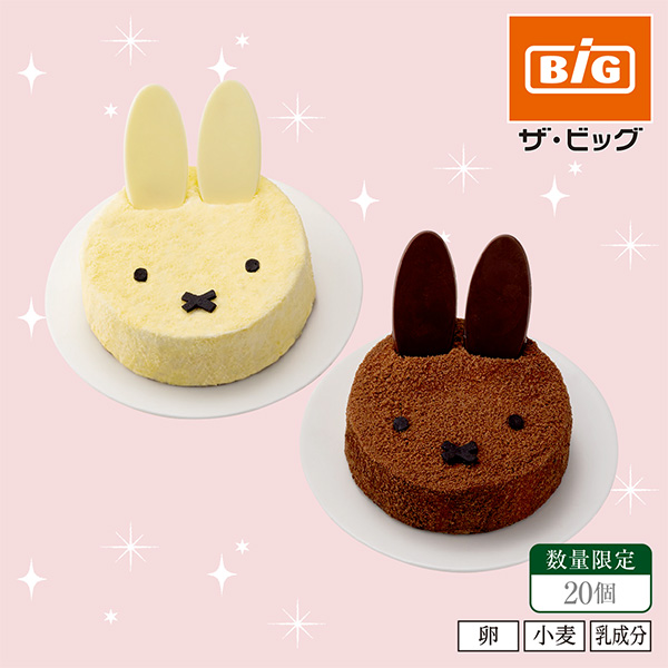 [100ボーナスポイント]【クリスマス】ミッフィー&メラニ― チーズとショコラのクリスマスケーキ【34】 商品サムネイル