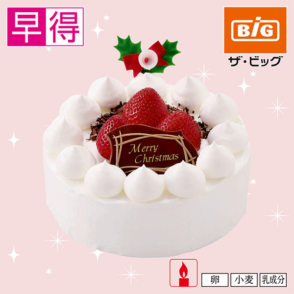 【早得】【クリスマス】オイシス クリスマスホワイト 5号【4】 商品サムネイル