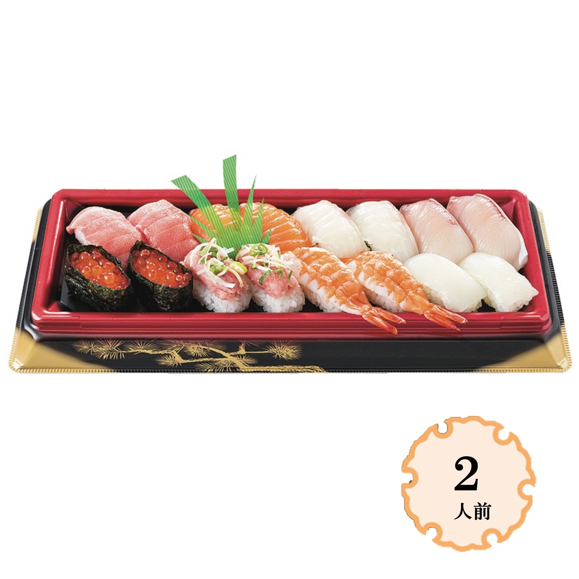 魚屋の握り盛合せ(とろ入)16貫 1パック 2人前 商品サムネイル