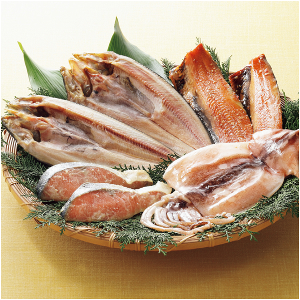 【父の日早得】北海道 エスケイフーズ 小樽発 北海道産干物・漬魚詰合せ【482338】 商品画像(1)