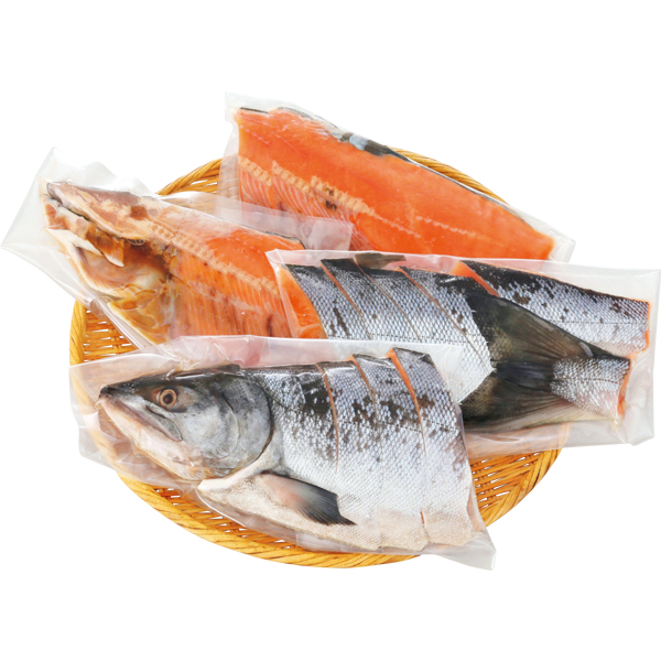 ☆【早得】三協水産 北海道日高産「漁吉丸」の秋鮭(甘塩仕立て) 【023092】 商品画像(2)