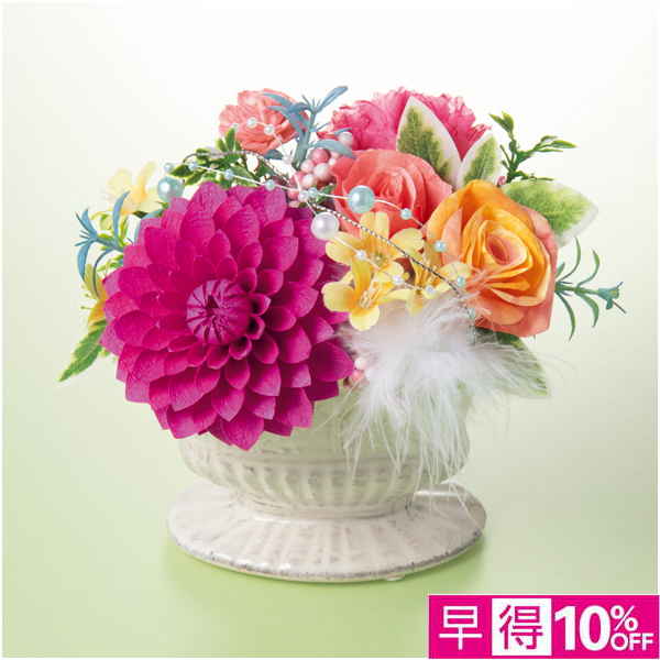 【母の日早得】Luna 和紙で彩る花「KIRARAKA」【480817】 商品サムネイル