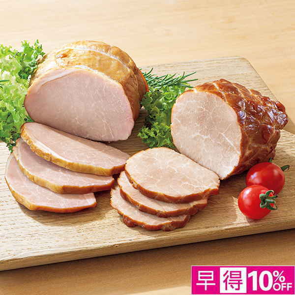 ☆【早得】トップバリュ フリーフロム ハムギフト（ロース・もも） 【068040】 商品サムネイル