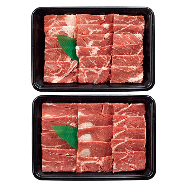 ☆【早得】トップバリュ グリーンアイナチュラル タスマニアビーフ かたロース焼肉用 【042088】 商品画像(1)
