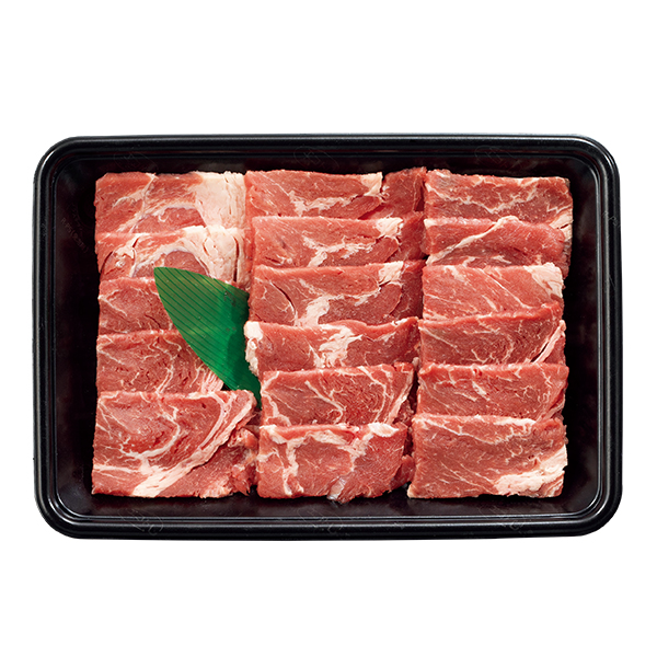☆【早得】トップバリュ グリーンアイナチュラル タスマニアビーフ かたロース焼肉用 【042088】 商品画像(2)