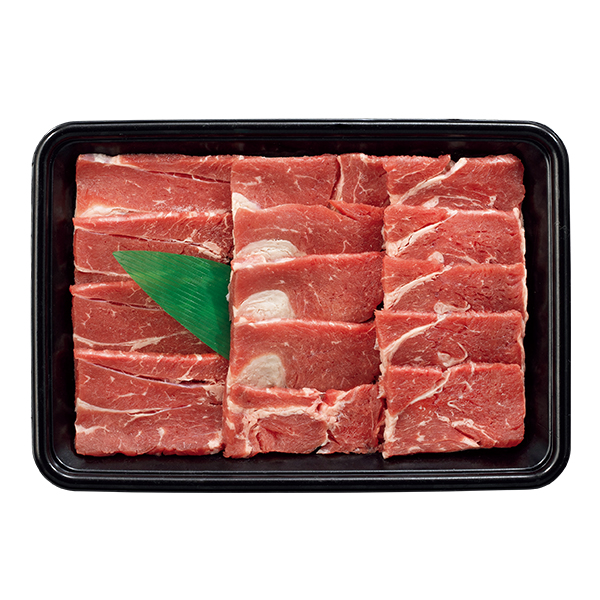 ☆【早得】トップバリュ グリーンアイナチュラル タスマニアビーフ かたロース焼肉用 【042088】 商品画像(3)