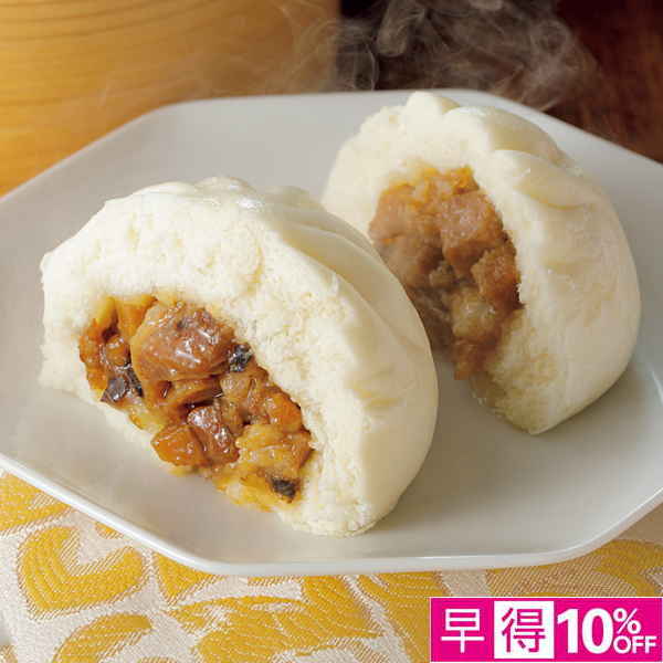 ☆【早得】人形町今半 やまと豚角煮まん 【078065】 商品サムネイル