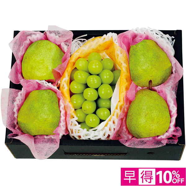 【早得12/10まで】山形県産 シャインマスカットとラ・フランス詰合せ【冬】【011051】 商品サムネイル