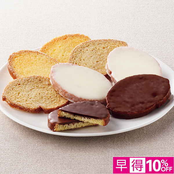 ☆【早得】神戸モリーママ ラスク・パルフェギフト38枚入 【058113】 商品サムネイル