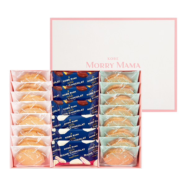 ☆【早得】神戸モリーママ ラスク・パルフェギフト38枚入 【058113】 商品画像(1)