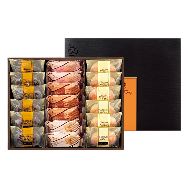 ☆【早得】ガトー・ド・ボワイヤージュ ミルフイユ&スフレアソート19個入 【058034】 商品画像(1)