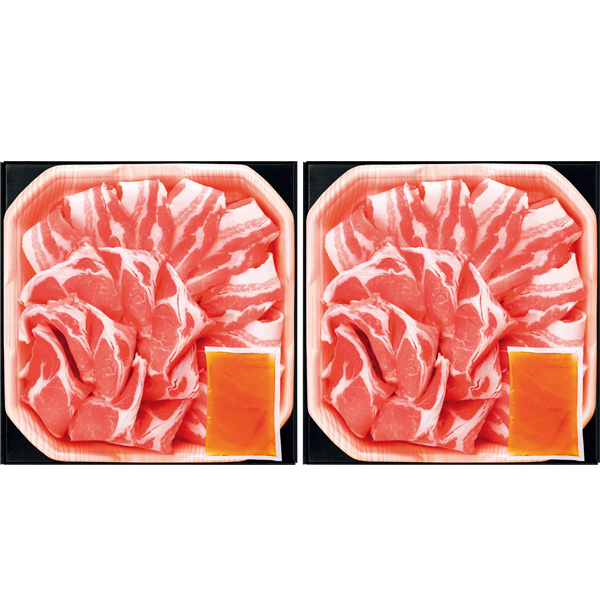 ☆【早得】 霧島黒豚和風だししゃぶセット 【013068】 商品画像(1)