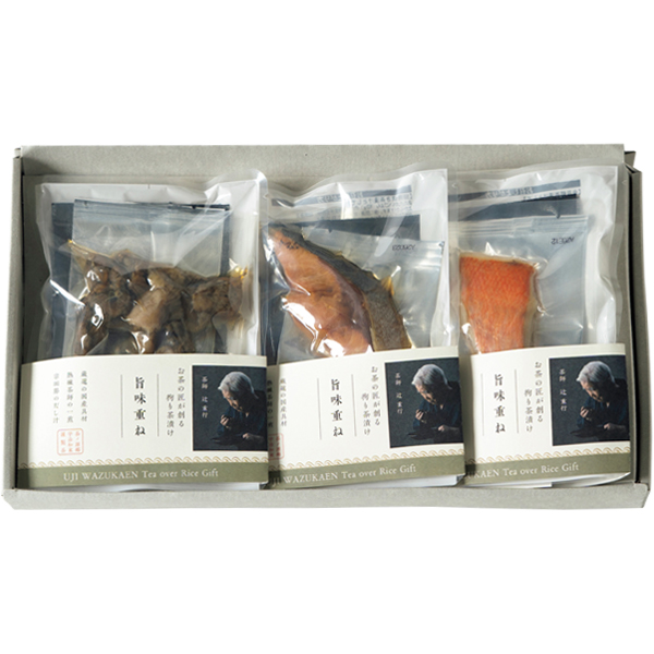 【早得】山城物産 宇治和束園 旨み重ね 3食セット 【002725】 商品画像(1)