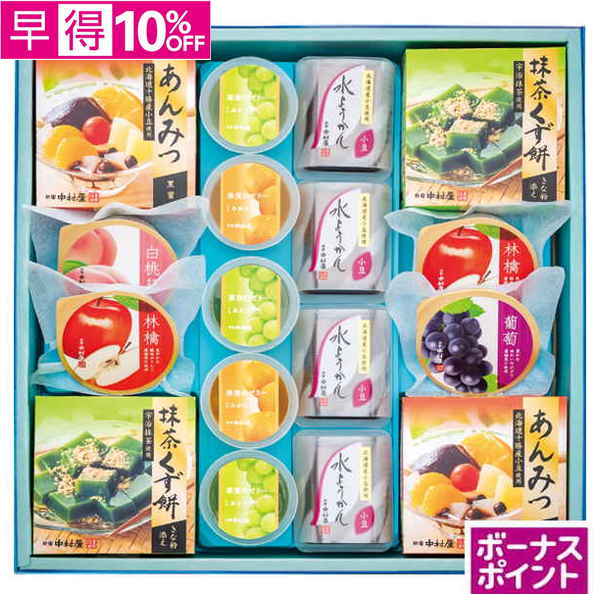 【早得】[400ボーナスポイント]新宿中村屋　涼々彩菓【069021】【夏ギフト】 商品サムネイル