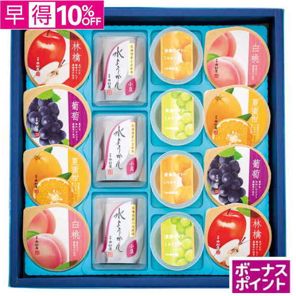 【早得】[360ボーナスポイント]新宿中村屋　夏盛菓【073024】【夏ギフト】 商品サムネイル