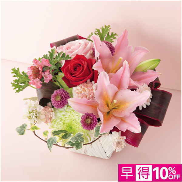 【母の日早得】F4 F4アレンジ「Mille Mercis」【480534】 商品サムネイル