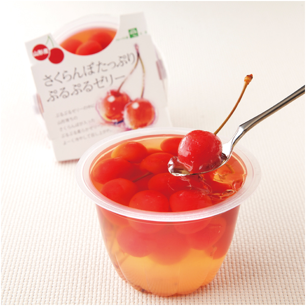 【母の日早得】山形県産(ジェイエイてんどうフーズ) さくらんぼぷるぷるゼリーセット【483780】 商品画像(1)