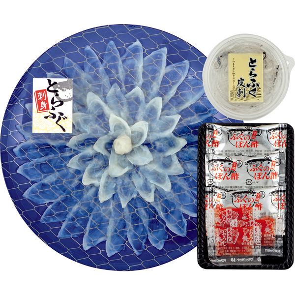 ☆【早得】関門シーフレッシュ とらふぐ(養殖)刺身セット 【018090】 商品画像(1)