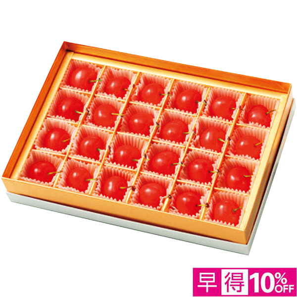 【母の日早得】山形県産 ハウス佐藤錦 Lサイズ24個【483975】 商品サムネイル