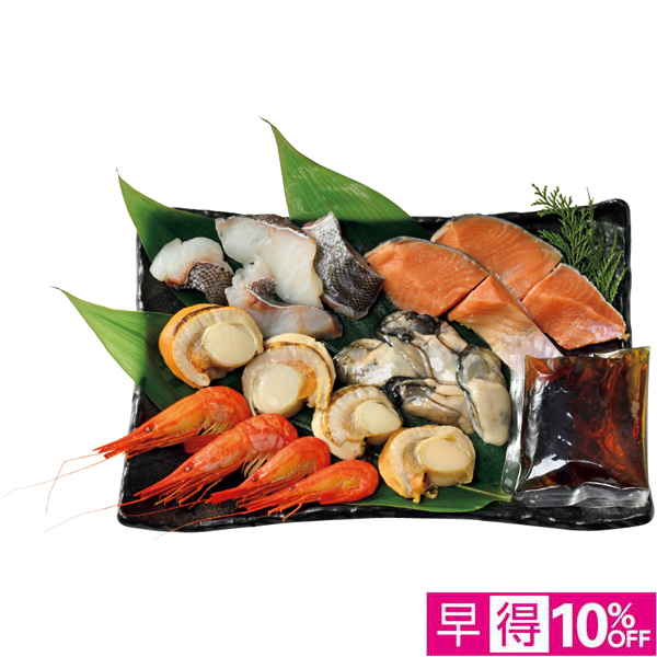 【早得12/8まで】北海道ぎょれん 北海道海鮮塩鍋セット 【163813】【冬☆】 商品サムネイル