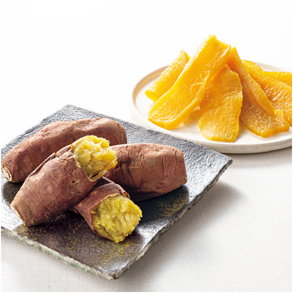 【母の日早得】茨城県産 茨城県産焼き芋(自社)・干し芋セット(冷凍)【483577】 商品画像(1)