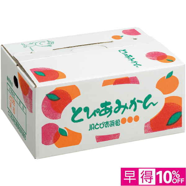 【早得12/8まで】静岡県産 とぴあ浜松みかん3kg 【162586】【冬☆】 商品サムネイル