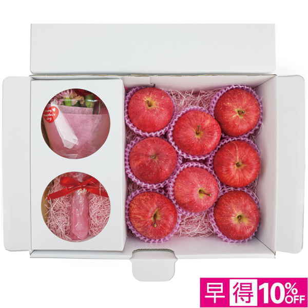 【母の日早得】青森県産 フラワーブーケと青森県産りんごのセット【483850】 商品サムネイル