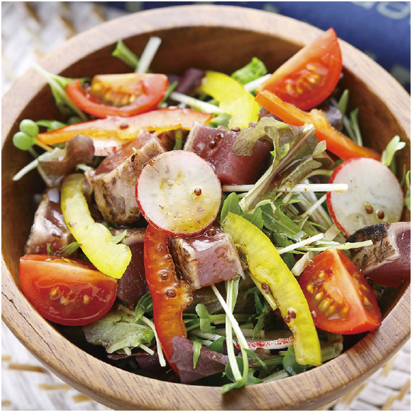 【母の日早得】明神水産 藁焼き鰹2袋セット(塩・たれ食べくらべセット)【484336】 商品画像(3)