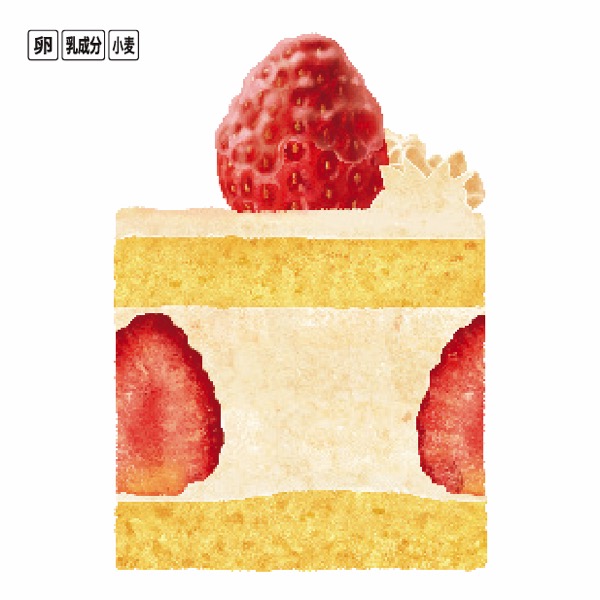フレジェ 苺のプレミアムショートケーキ【M0006】 商品画像(1)