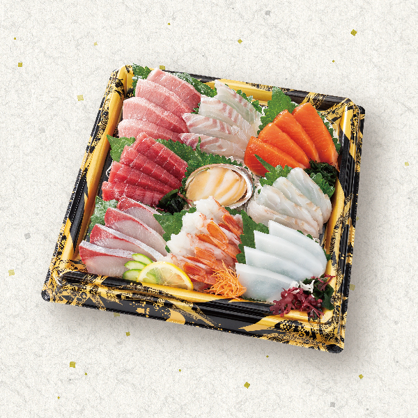 【1/2受取】刺身盛合せ（とろ入り）9点盛  3～4人前 【040013】 商品サムネイル