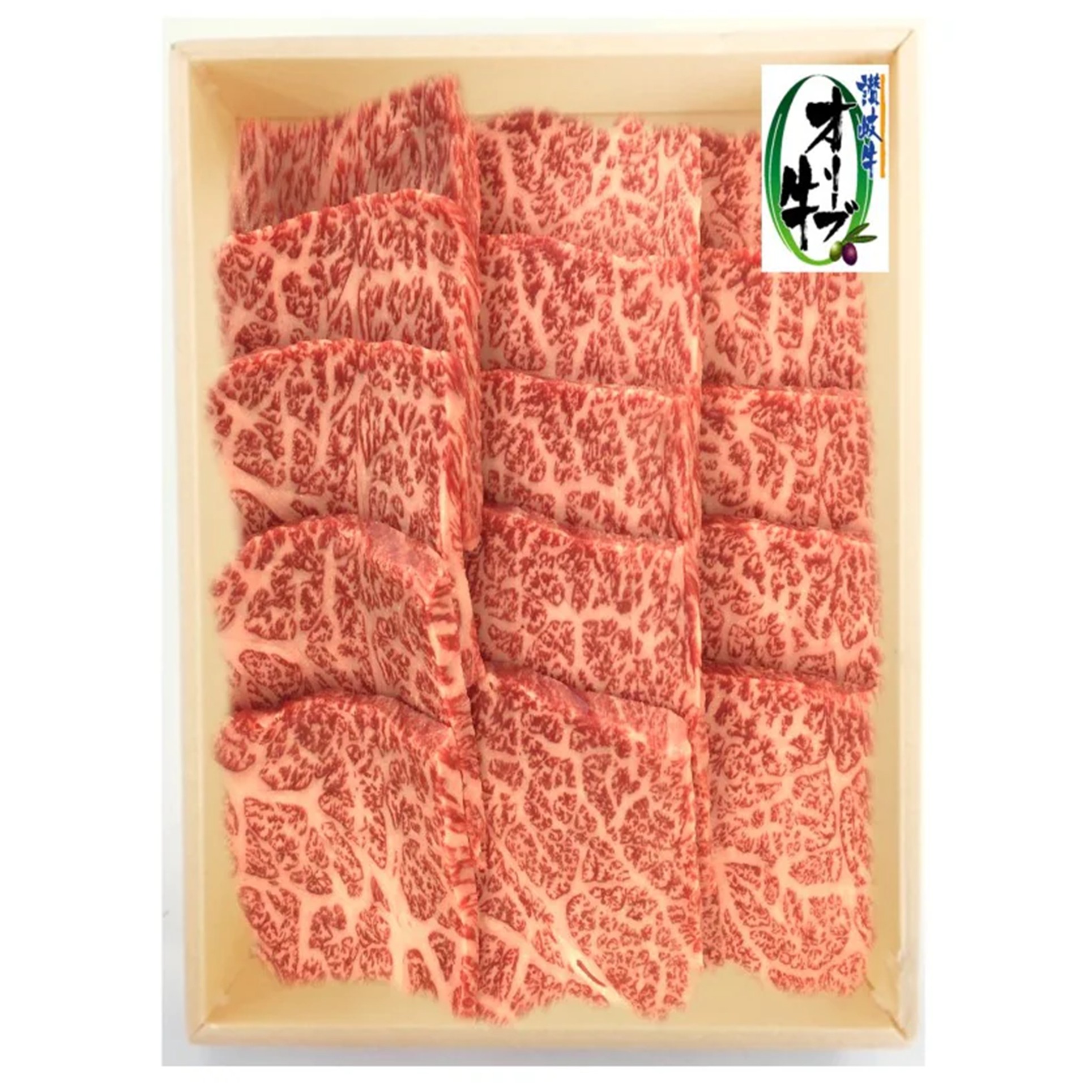 【お取り寄せ】讃岐オリーブ牛　肩ロース焼肉用 500g 商品サムネイル
